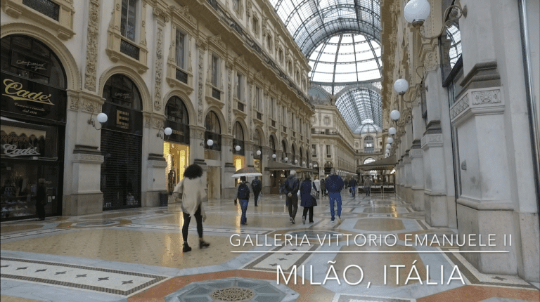 Galleria Vittorio Emanuele II - Milão, Itália