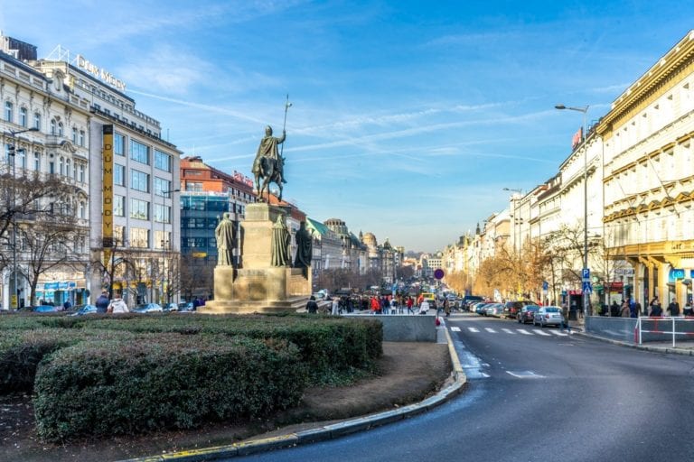 GoEuropa LIVE Praca Wenceslau em Praga