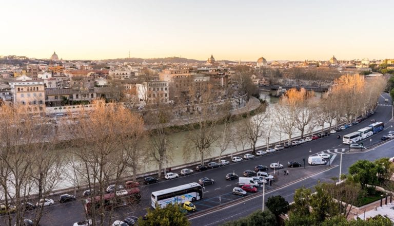 Duas Vistas Panoramicas de Roma