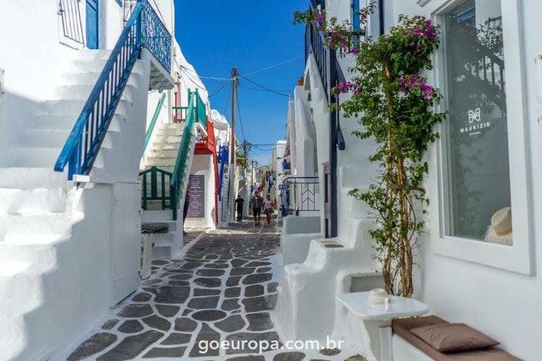 Pelas Vielas de Mykonos