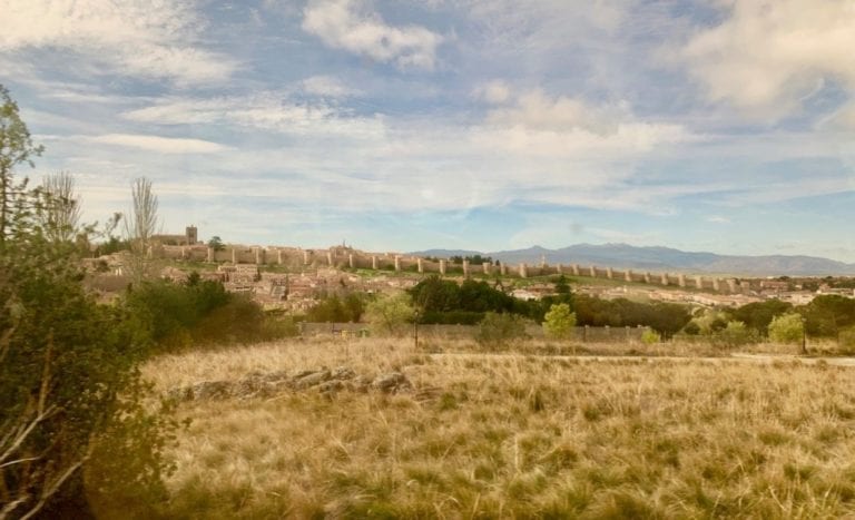 A Muralha de Ávila na Espanha