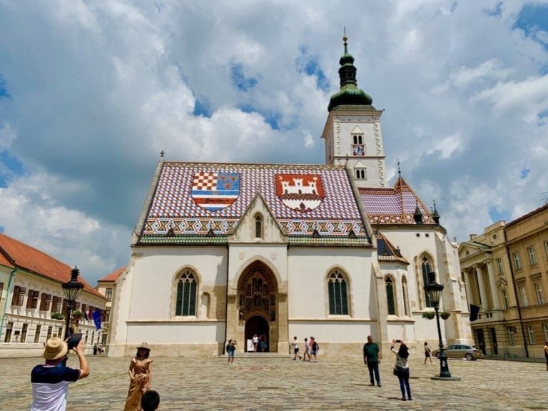 O Centro Histórico de Zagreb na Croácia