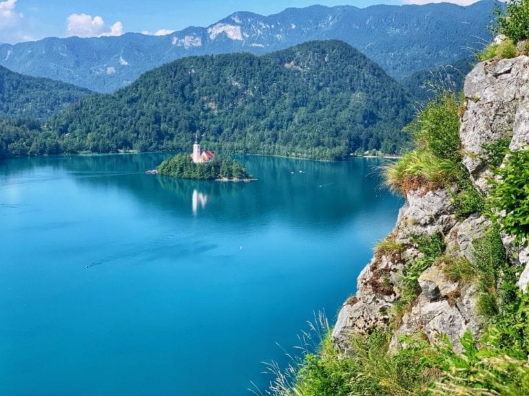 O Romântico Lago Bled na Eslovênia