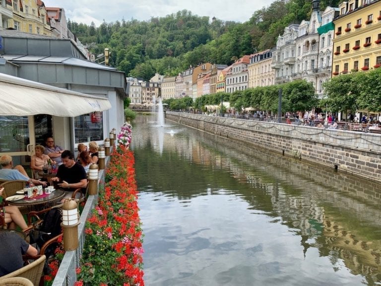 As Água Termais de Karlovy Vary na República Tcheca